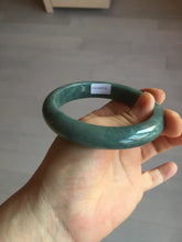 Load image into Gallery viewer, 62.3mm Certified Type A 100% Natural green/blue/gray/black Guatemala Jadeite bangle BL30-5772
