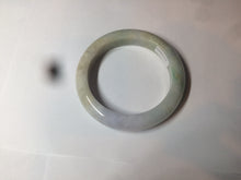 Load image into Gallery viewer, Reserved! Please don&#39;t order. Thanks. 55.5mm Certified 100% natural Type A sunny green/purple/yellow (FU LU SHOU) jadeite jade bangle AM74-5349
