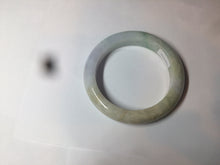 Load image into Gallery viewer, Reserved! Please don&#39;t order. Thanks. 55.5mm Certified 100% natural Type A sunny green/purple/yellow (FU LU SHOU) jadeite jade bangle AM74-5349
