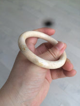 Load image into Gallery viewer, 53.8mm 100% natural beige yellow pink Coral Jade (珊瑚玉) bangle XY63
