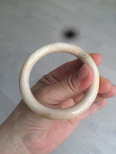 Load image into Gallery viewer, 53.8mm 100% natural beige yellow pink Coral Jade (珊瑚玉) bangle XY63
