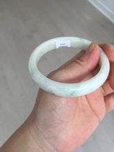 Load image into Gallery viewer, 58mm Certificate light green white orange green jadeite jade bangle BQ68(1013)
