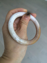 Load image into Gallery viewer, 55mm 100% natural beige yellow pink round cut Coral Jade (珊瑚玉) bangle SY37
