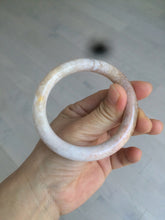 Load image into Gallery viewer, 55mm 100% natural beige yellow pink round cut Coral Jade (珊瑚玉) bangle SY37
