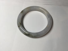 Load image into Gallery viewer, 57.5mm Certified Type A 100% Natural icy watery white purple black brown Jadeite Jade bangle H156-7041
