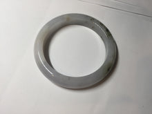 Load image into Gallery viewer, 57.5mm Certified Type A 100% Natural icy watery white purple black brown Jadeite Jade bangle H156-7041
