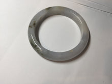 Load image into Gallery viewer, 57.5mm Certified Type A 100% Natural icy watery white purple black brown Jadeite Jade bangle H156-7041
