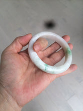 Load image into Gallery viewer, 59.8mm Certificated Type A 100% Natural white/sunny green/purple jadeite jade bangle AZ5-9139
