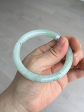 Load image into Gallery viewer, 55.7mm Certified 100% natural Type A light green round cut jadeite jade bangle BL54-3291
