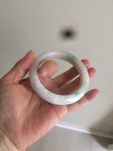 Load image into Gallery viewer, 59.8mm Certificated Type A 100% Natural white/sunny green/purple jadeite jade bangle AZ5-9139

