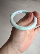 Load image into Gallery viewer, 53mm Certified Type A 100% Natural sunny green white(白底青) Jadeite Jade bangle BP41-3176
