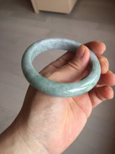 Load image into Gallery viewer, 55mm certified 100% natural type A white/green/black/purple jadeite jade bangle AU49-0247
