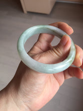 Load image into Gallery viewer, 54.7mm Certified Type A 100% Natural green Jadeite Jade bangle AU48-0237
