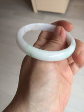 Load image into Gallery viewer, 52.8mm Certificated 100% natural type A sunny green/white/red jadeite jade bangle AF91-3177
