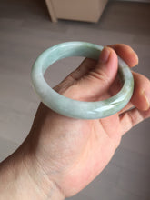 Load image into Gallery viewer, 54.7mm Certified Type A 100% Natural green Jadeite Jade bangle AU48-0237
