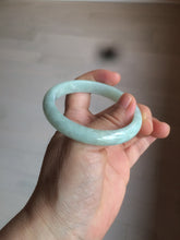 Load image into Gallery viewer, 53.7mm certificated Type A 100% Natural light green Jadeite Jade bangle H118-2849
