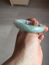 Load image into Gallery viewer, 54.7mm Certified Type A 100% Natural green Jadeite Jade bangle AU48-0237
