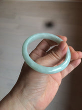 Load image into Gallery viewer, 53.7mm certificated Type A 100% Natural light green Jadeite Jade bangle H118-2849
