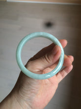 Load image into Gallery viewer, 53.7mm certificated Type A 100% Natural light green Jadeite Jade bangle H118-2849
