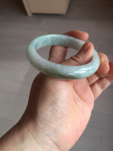 Load image into Gallery viewer, 54.7mm Certified Type A 100% Natural green Jadeite Jade bangle AU48-0237
