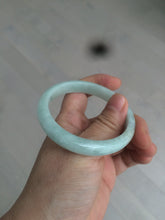 Load image into Gallery viewer, 53.7mm certificated Type A 100% Natural light green Jadeite Jade bangle H118-2849
