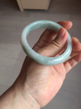 Load image into Gallery viewer, 54.7mm Certified Type A 100% Natural green Jadeite Jade bangle AU48-0237
