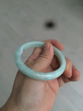 Load image into Gallery viewer, 53.7mm certificated Type A 100% Natural light green Jadeite Jade bangle H118-2849
