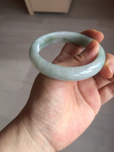 Load image into Gallery viewer, 54.7mm Certified Type A 100% Natural green Jadeite Jade bangle AU48-0237
