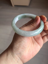 Load image into Gallery viewer, 54.7mm Certified Type A 100% Natural green Jadeite Jade bangle AU48-0237
