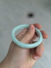 Load image into Gallery viewer, 53.7mm certificated Type A 100% Natural light green Jadeite Jade bangle H118-2849
