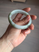 Load image into Gallery viewer, 54.7mm Certified Type A 100% Natural green Jadeite Jade bangle AU48-0237
