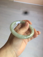 Load image into Gallery viewer, 57.4mm Certified 100% natural Type A light green/yellow/brown jadeite jade bangle m99-6168
