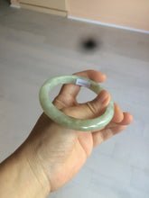 Load image into Gallery viewer, 57.4mm Certified 100% natural Type A light green/yellow/brown jadeite jade bangle m99-6168
