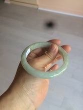 Load image into Gallery viewer, 57.4mm Certified 100% natural Type A light green/yellow/brown jadeite jade bangle m99-6168
