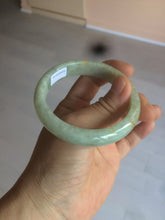 Load image into Gallery viewer, 54.4mm Certified 100% natural Type A light green/yellow jadeite jade bangle m98-6150
