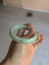 Load image into Gallery viewer, 54.4mm Certified 100% natural Type A light green/yellow jadeite jade bangle m98-6150
