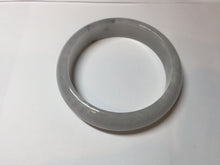 Load image into Gallery viewer, 54.4mm certified 100% natural Type A icy watery white light purple jadeite jade bangle BN8-7071
