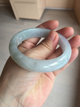 Load image into Gallery viewer, 56mm Certified Type A 100% Natural icy watery light green purple jadeite Jade bangle BK124-3398
