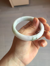 Load image into Gallery viewer, 54.4mm certified 100% natural Type A white/purple/green jadeite jade bangle BL49-6240
