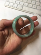 Load image into Gallery viewer, 47mm certified 100% natural Type A sunny green oval jadeite jade bangle PC20-(0179)

