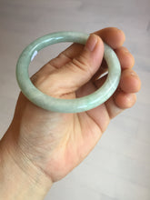 Load image into Gallery viewer, 53mm Certified Type A 100% Natural light green round cut Jadeite bangle PC133-1850
