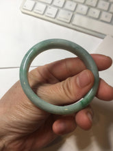 Load image into Gallery viewer, 47mm certified 100% natural Type A sunny green oval jadeite jade bangle PC20-(0179)
