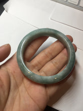 Load image into Gallery viewer, 54.3mm Certified 100% natural Type A dark green jadeite jade bangle BN12-7067
