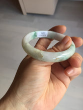 Load image into Gallery viewer, 52.2mm 100% natural certified green/purple/orange(FU LU SHOU) jadeite jade bangle Q139-7290
