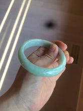 Load image into Gallery viewer, 55mm certified Type A 100% Natural apple green/purple Jadeite Jade bangle L145-2834
