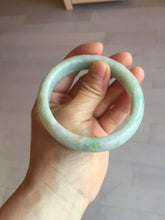 Load image into Gallery viewer, 58.6mm 100% natural type A certified sunny green jadeite jade bangle BL37-0265
