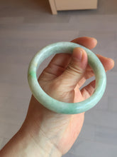 Load image into Gallery viewer, 58.6mm 100% natural type A certified sunny green jadeite jade bangle BL37-0265
