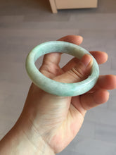 Load image into Gallery viewer, 58.6mm 100% natural type A certified sunny green jadeite jade bangle BL37-0265
