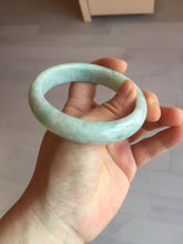 Load image into Gallery viewer, 58.6mm 100% natural type A certified sunny green jadeite jade bangle BL37-0265
