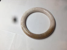 Load image into Gallery viewer, 55mm 100% natural beige yellow pink round cut Coral Jade (珊瑚玉) bangle SY37
